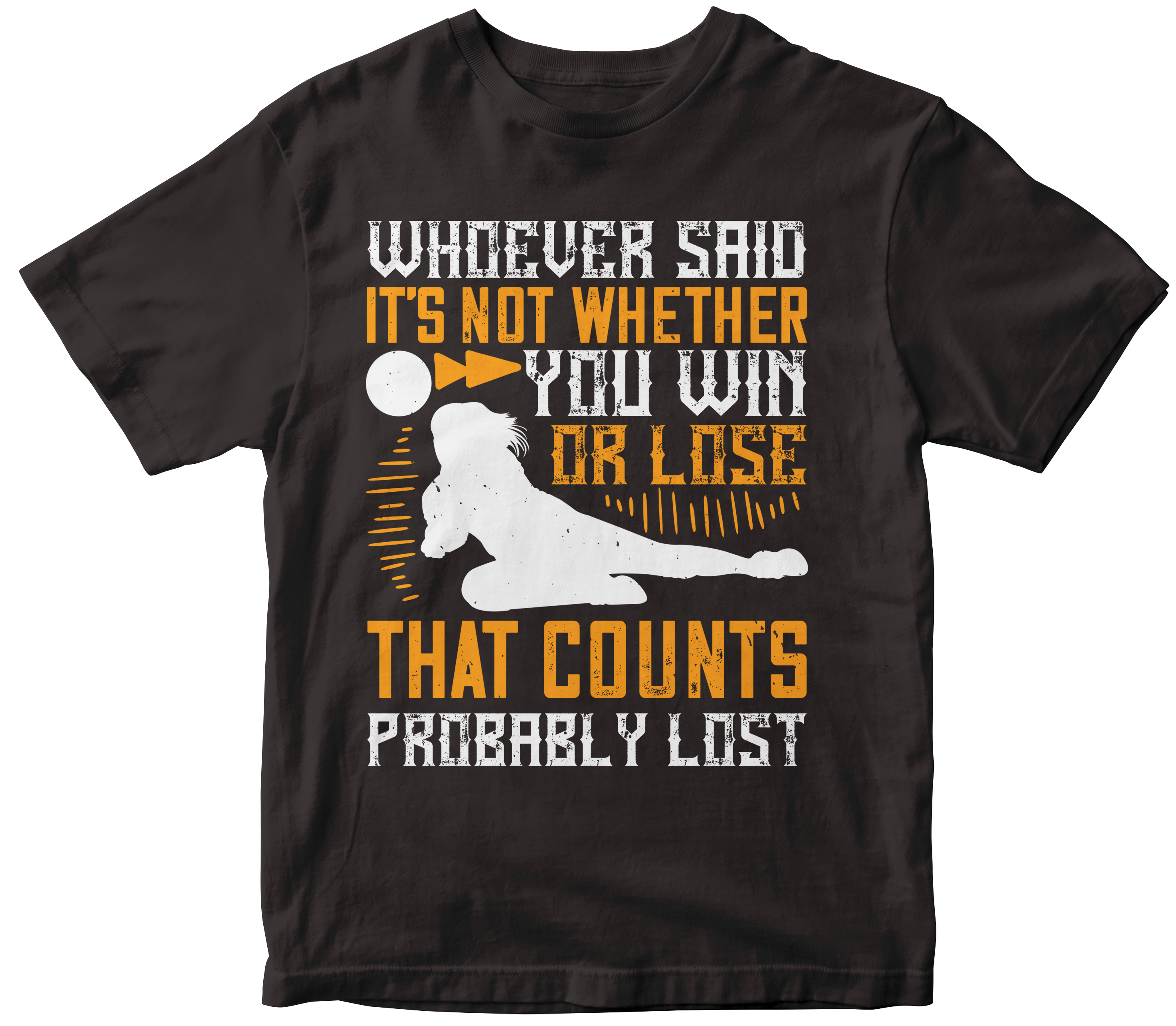 Whoever said, ΓÇÿItΓÇÖs not whether you win or lose that counts,ΓÇÖ probably lost