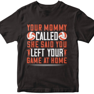 Your mommy called. She said you left your game at home
